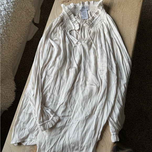 Carmen Marc Valvo Peasant Blouse size XL - Picture 3 of 4